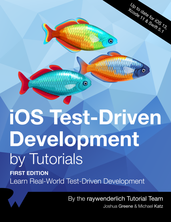 iOS Test-Driven Development by Tutorials cover