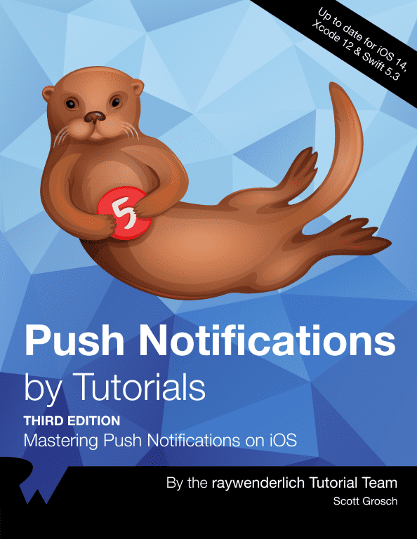 Push Notifications by Tutorials cover